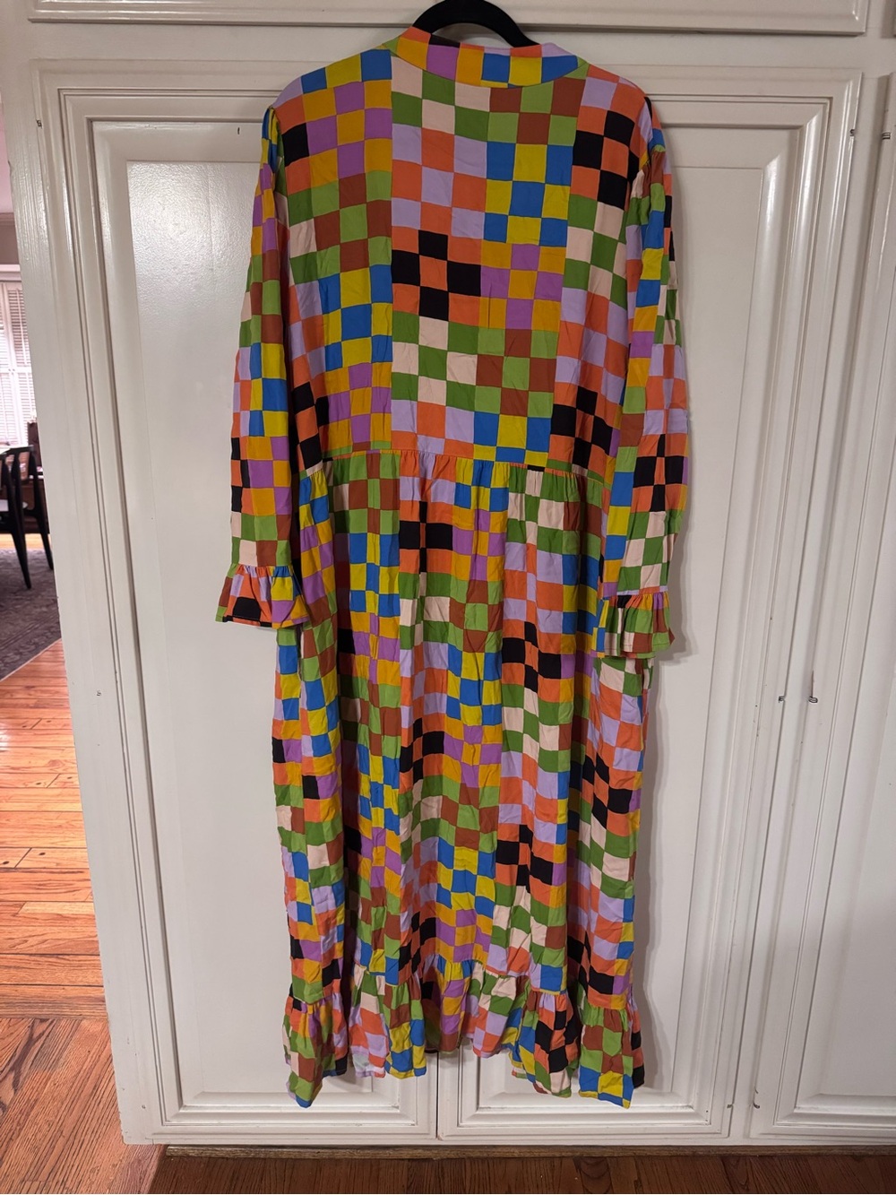 Nooworks Multicolor Checkered Maxi Dress - Picture 2 of 3